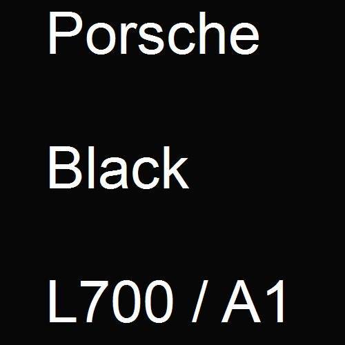 Porsche, Black, L700 / A1.